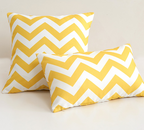 2 size options Stripes/Waving Outdoor Waterproof Pillow (With Insert) waterproof outdoor throw pillow, great for your outdoor furniture