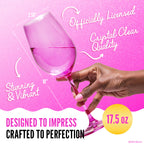 Barbie™ x Dragon Glassware® Wine Glasses