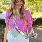 Clip & Go Strap w/Zippered Pouch