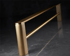 Bathroom Accessories Bathroom Shelf Towel Rack Paper holder Toilet Brush Holder Towel Ranger Brushed Gold Brass Bath Hardware
