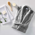 Clean Design Home® Terry Robe in Lightweight Cotton