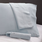 Clean Design Home® Satin Pillowcase, set of 2 + Matching Travel Bag