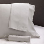 Clean Design Home® Satin Pillowcase, set of 2 + Matching Travel Bag
