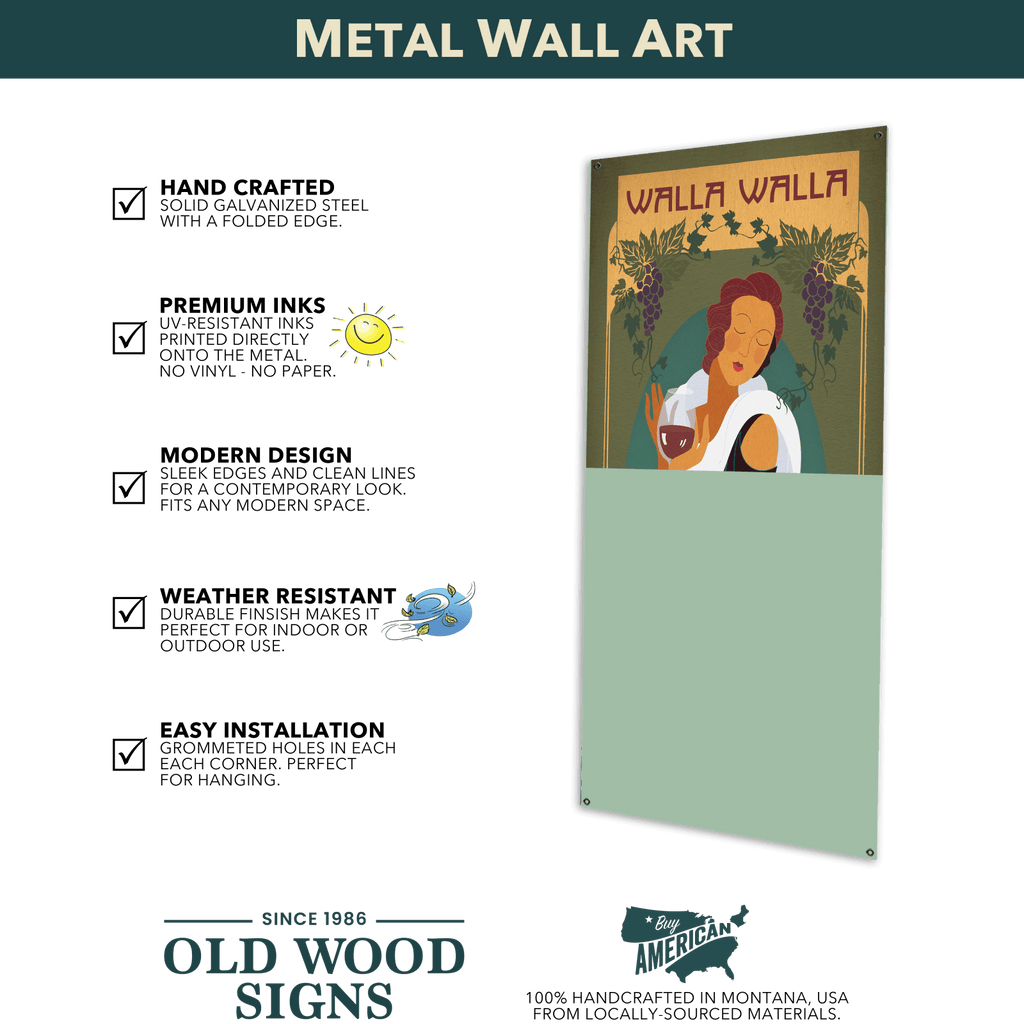 Home is Where the Waves Are - Wood & Metal Wall Art
