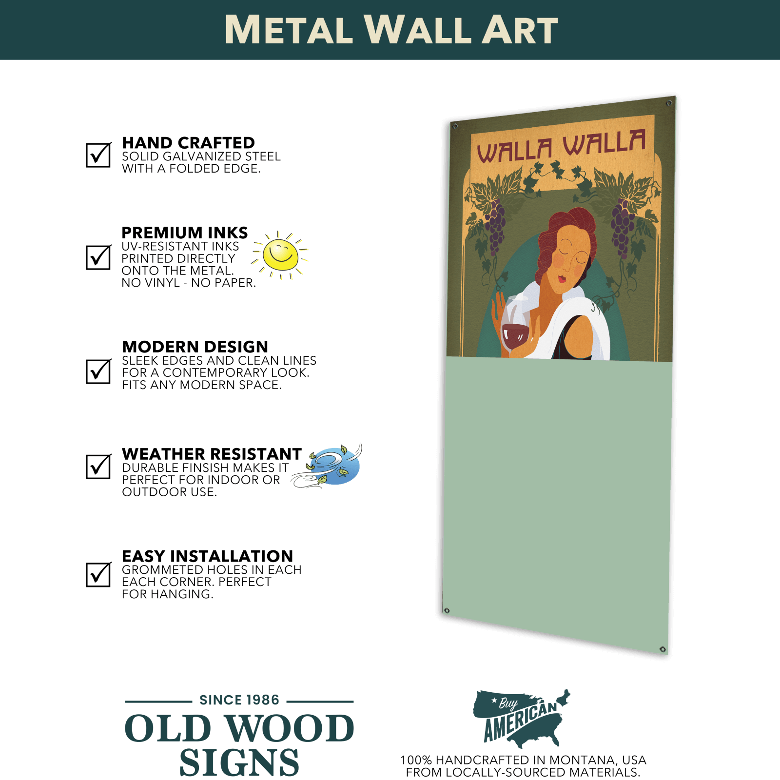 Home is Where the Waves Are - Wood & Metal Wall Art