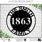 Address Sign, Address Family Name Sign, Last Name Sign, Front Door Sign, Outdoor House Sign, Custom Address Sign, Home Address Sign, Realtor