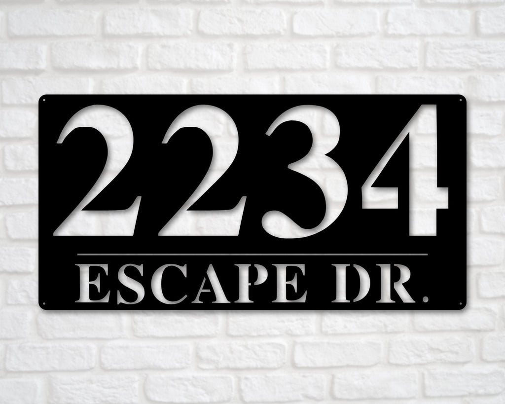 Address Sign, Metal Address Plaque, Metal house numbers, Custom Address Sign, Home Address Sign, Address Number, Bestseller