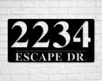 Address Sign, Metal Address Plaque, Metal house numbers, Custom Address Sign, Home Address Sign, Address Number, Bestseller