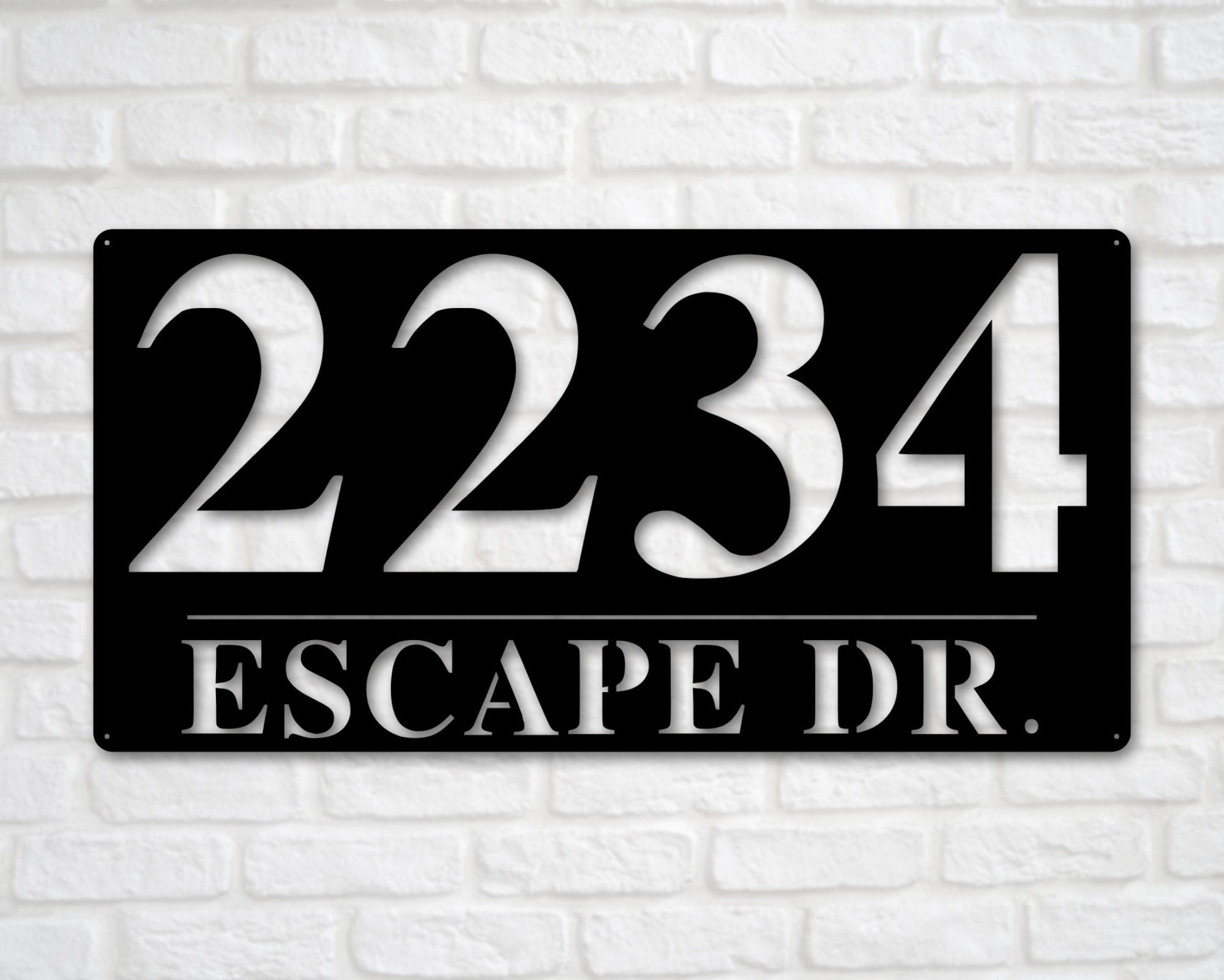 Address Sign, Metal Address Plaque, Metal house numbers, Custom Address Sign, Home Address Sign, Address Number, Bestseller