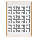 Sylvie Corners Framed Canvas by Apricot and Birch